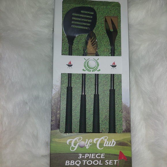 3-Piece BBQ Golf Club Tool Set - Picture 3 of 6
